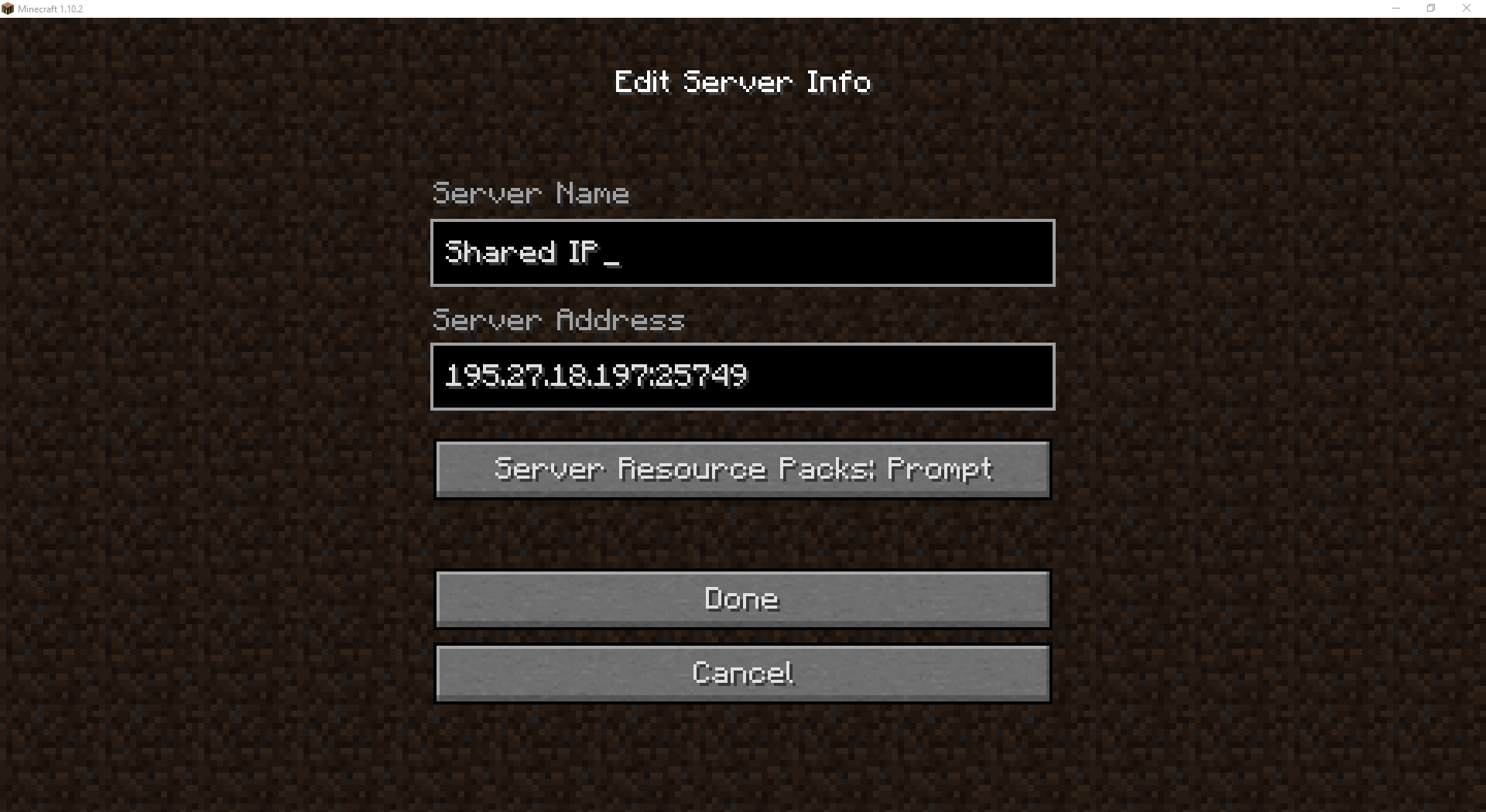 Minecraft Avatar Server Ip Address Minecraft Avatar Server Ip Address