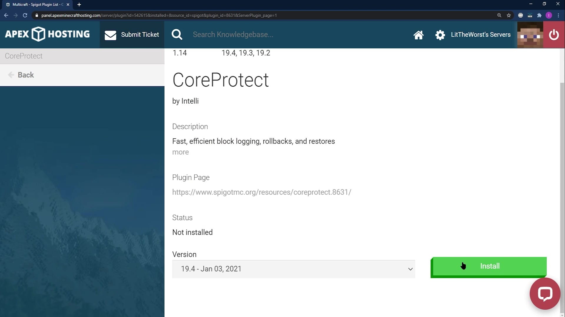 How to Install Plugins on a Minecraft Java Server - Apex Hosting