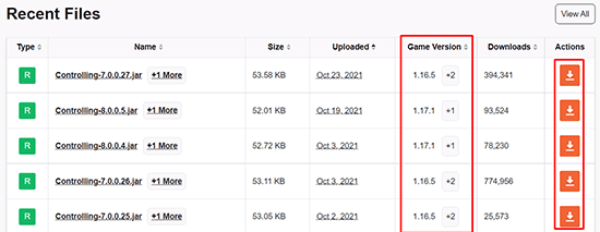 Controlling Download