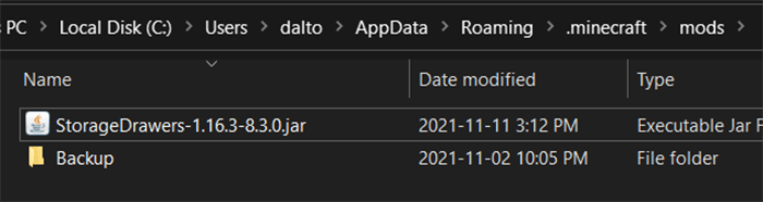 Storage Drawers Client