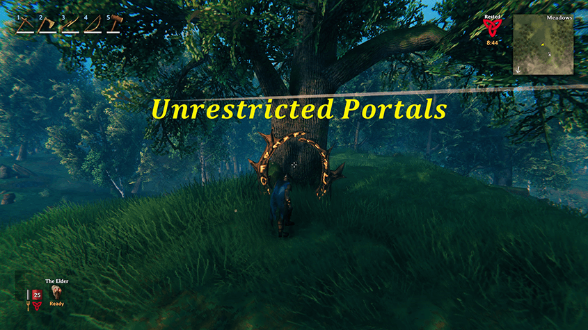 unrestricted portals