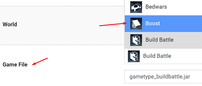 Boost Change Version