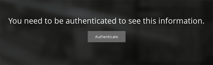 Authenticate