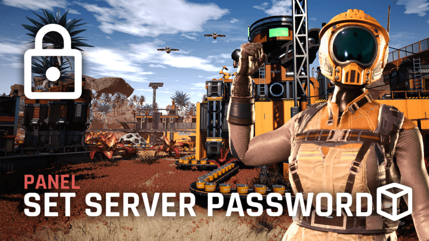 Set Server Password Satisfactory
