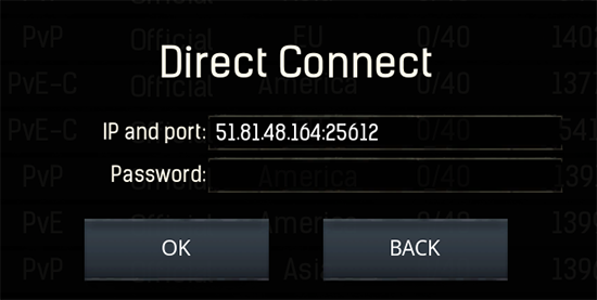 Conan Join Direct Connect