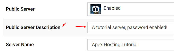 Factorio Description Text Field