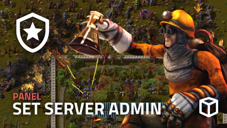 How to Set an Admin on a Factorio Server