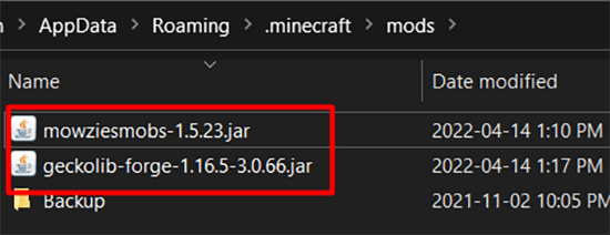 Mowzies Mobs Client Mods