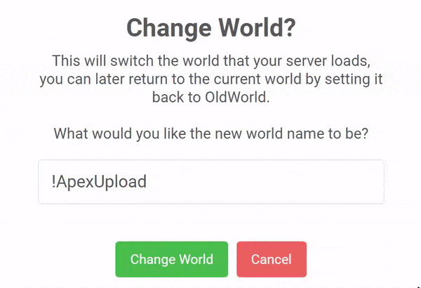 Factorio World Change World