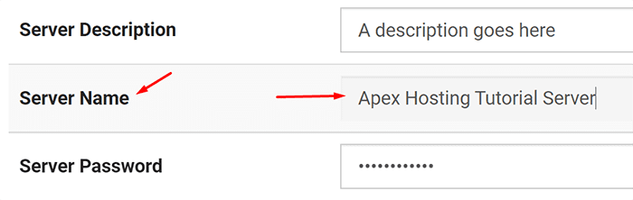 V Rising Name Customization Field