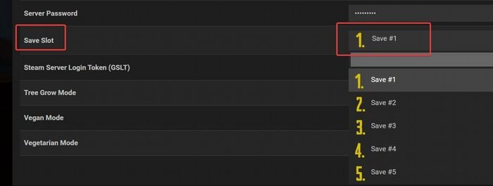 Load up your preferred save here