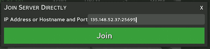 Utilizar la dirección del servidor