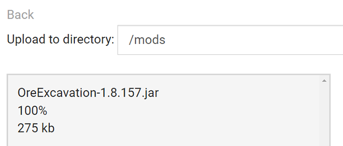 Ore Excavation Upload