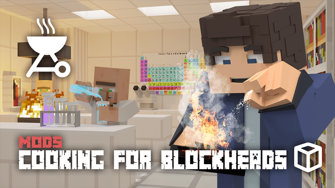 Cooking for Blockheads Minecraft Mod Apex Hosting