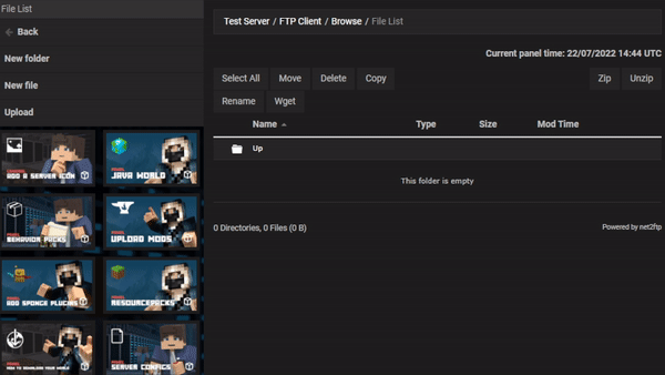 JEI Server Installation