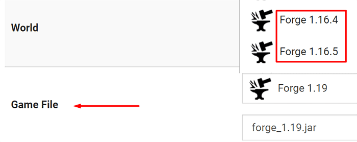 Ice and Fire Forge Version