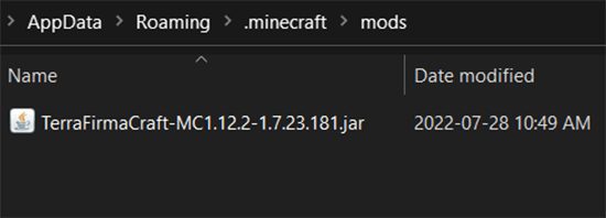 TerraFirmaCraft Client Mods