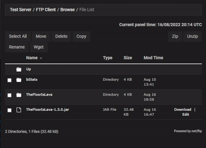 The Floor is Lava Configuration