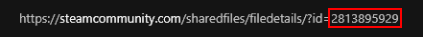 CSGO Workshop ID