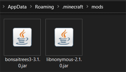Bonsai Trees Client Mods