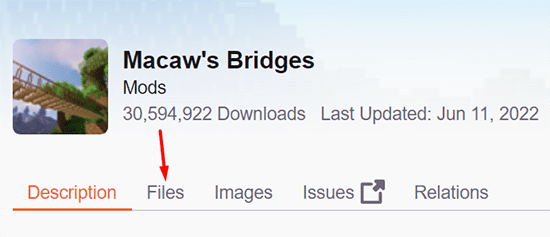 Macaw's Bridges Files