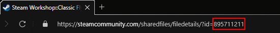 Steam Workshop IDs