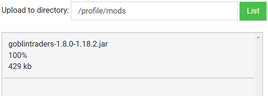 Goblin Traders Upload
