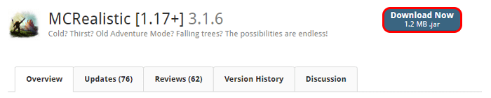 MCRealistic Minecraft Plugin Spigot Download