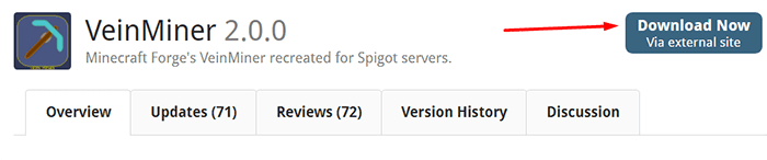 VeinMiner Plugin Download