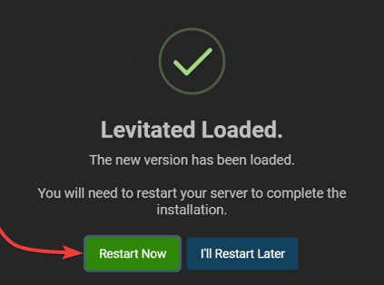 Levitated Modpack Server