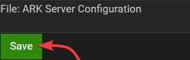ARK Server Save Configuration