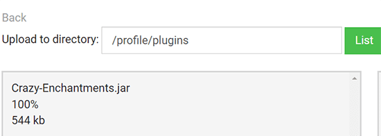 Crazy Enchantments Upload
