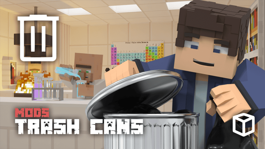 Trash Cans Minecraft Mod