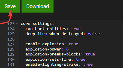 MeteoritesPro Configuration