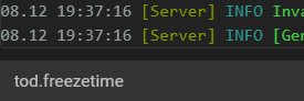 Time of Day Console Command