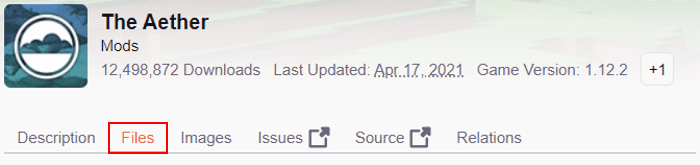 The Aether CurseForge