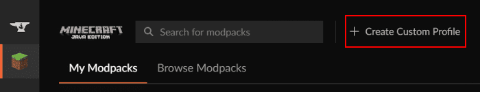 CurseForge Custom Profile