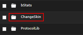 ChangeSkin Minecraft Folder