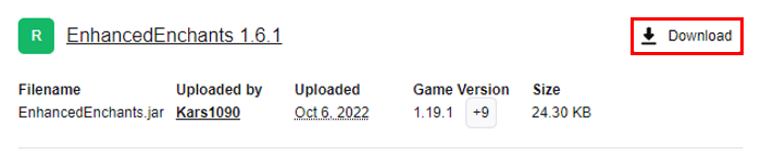 EnhancedEnchants CurseForge Download