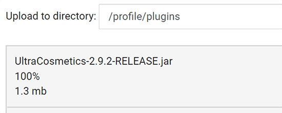 Ultra Cosmetics Upload