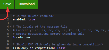 EvenMoreFish Plugin Settings