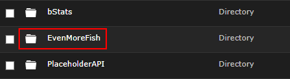 EvenMoreFish Plugin FOlder