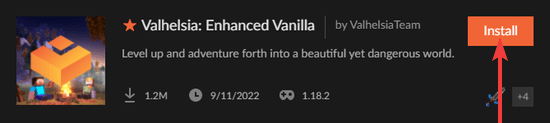 Valhelsia Enhanced Vanilla Download