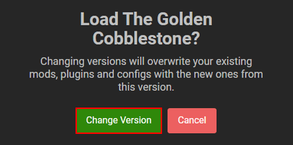 Golden Cobblestone Load