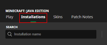 Minecraft Installation