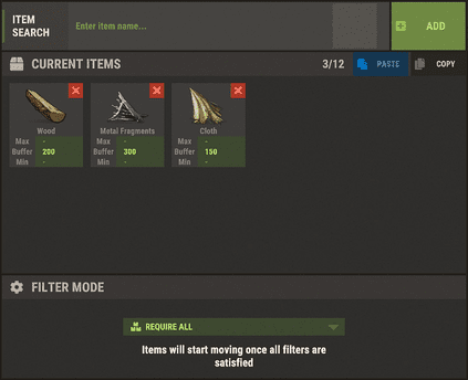 Rust New Filter System