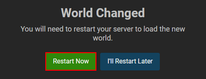 Bedrock Server Restart