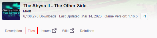 The Abyss 2 CurseForge