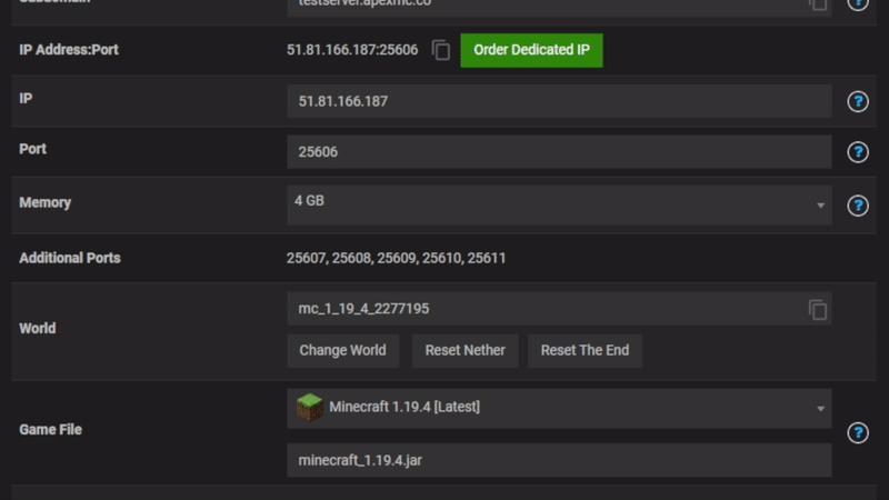Folia Minecraft Server