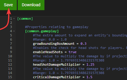 MrCrayfish’s Gun Mod Settings
